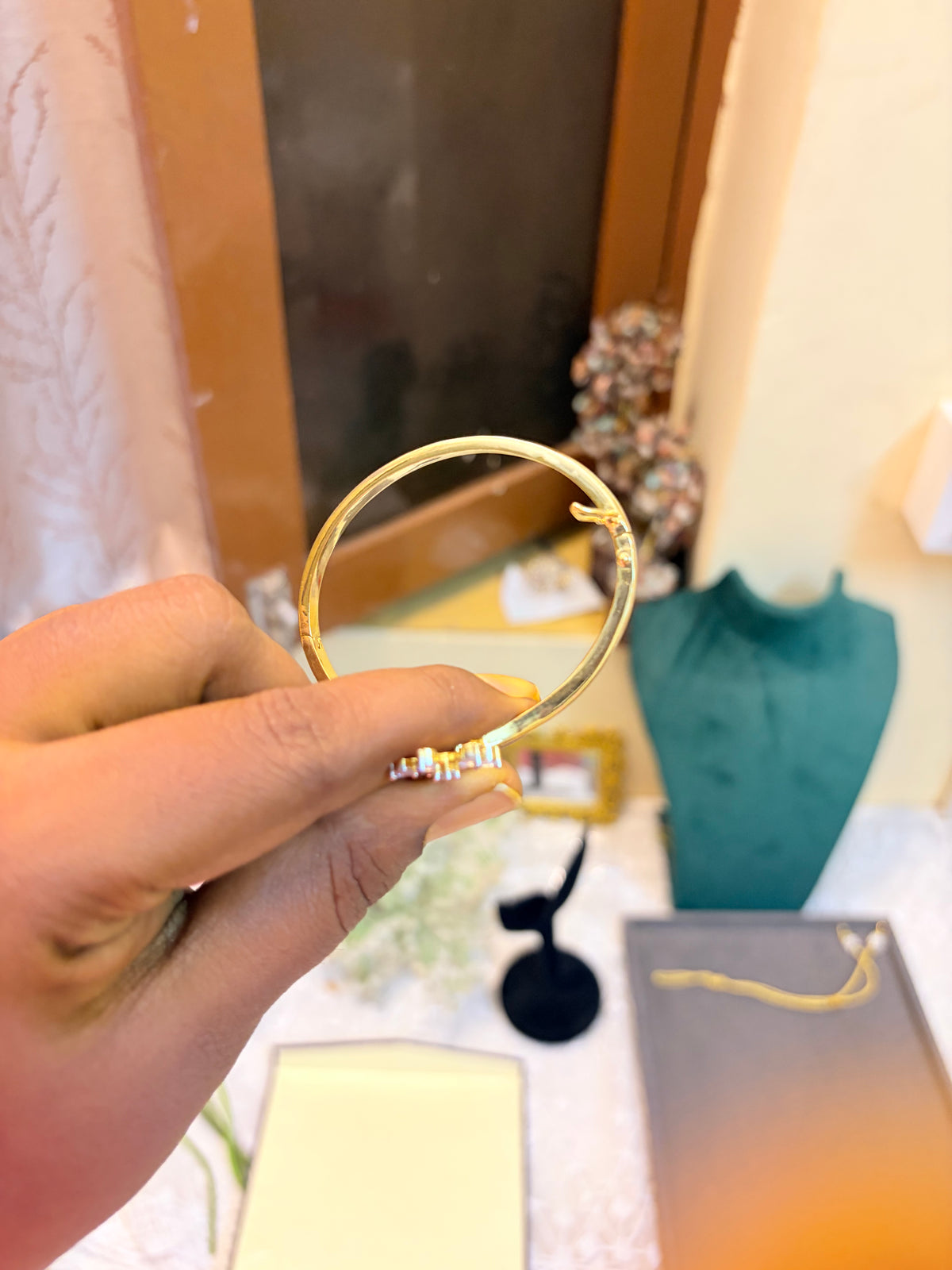Cz stone bracelet
