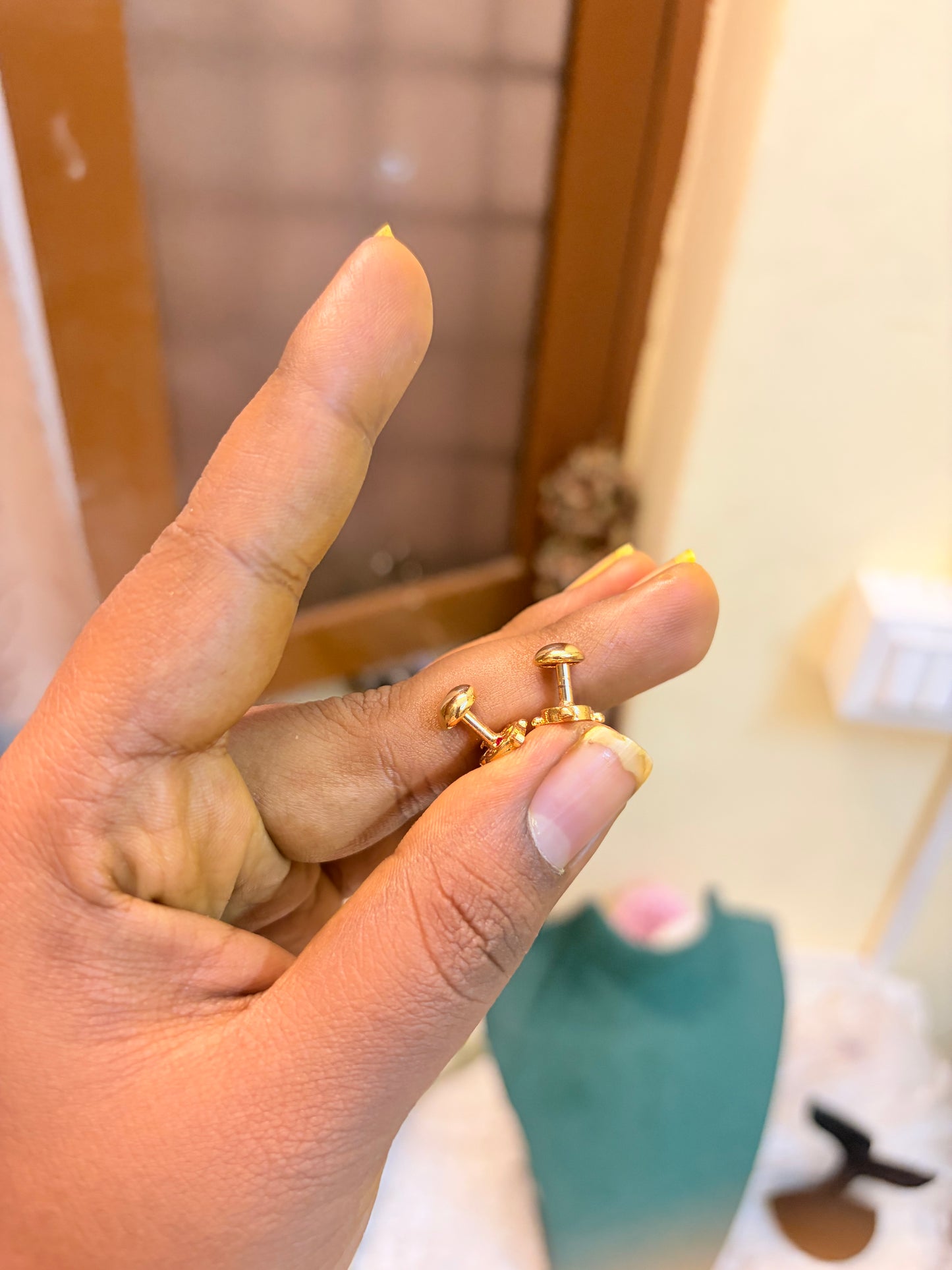 Panchaloham daily wear screw back Jhumka
