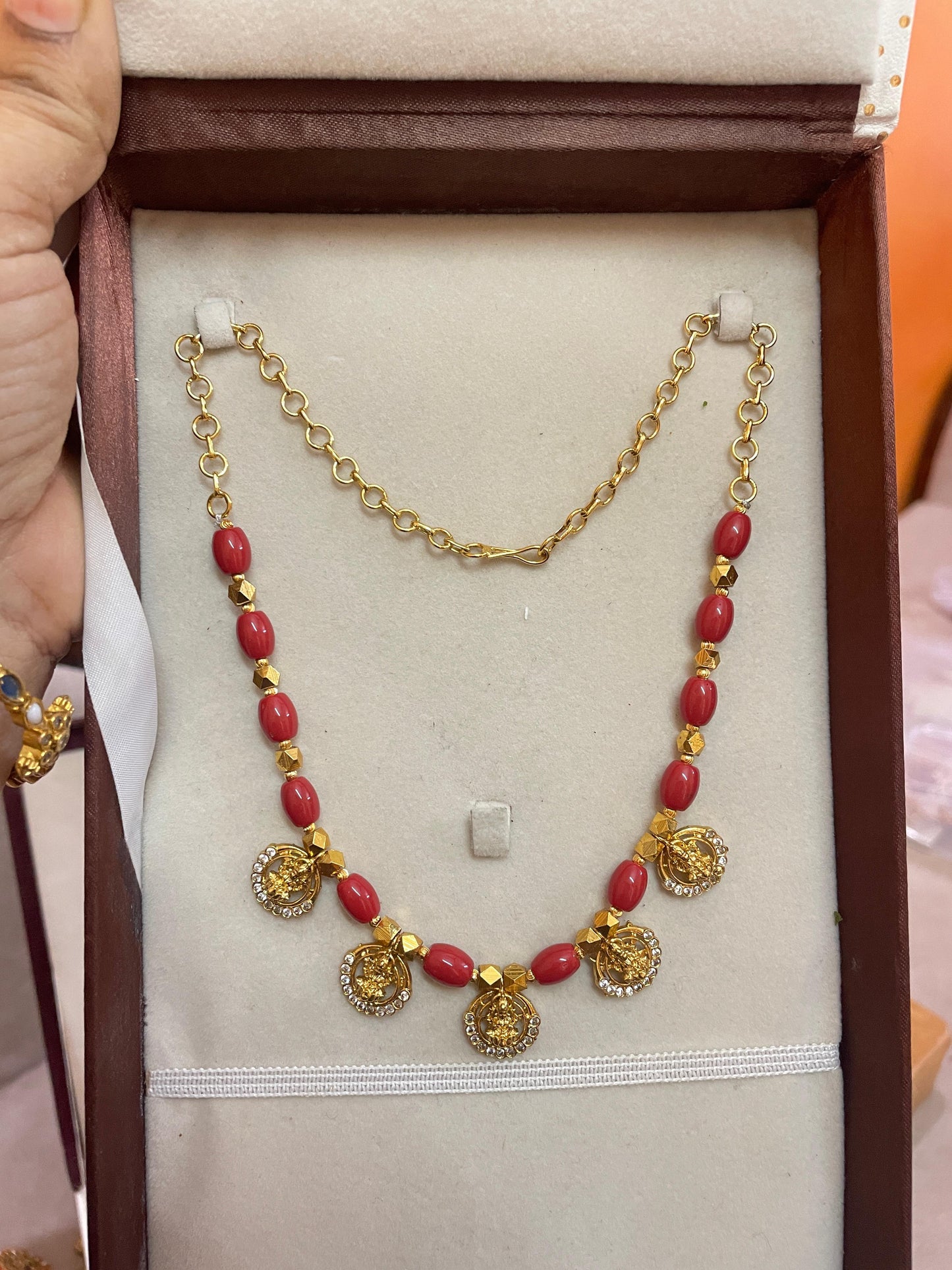Real pagadam necklace premium quality