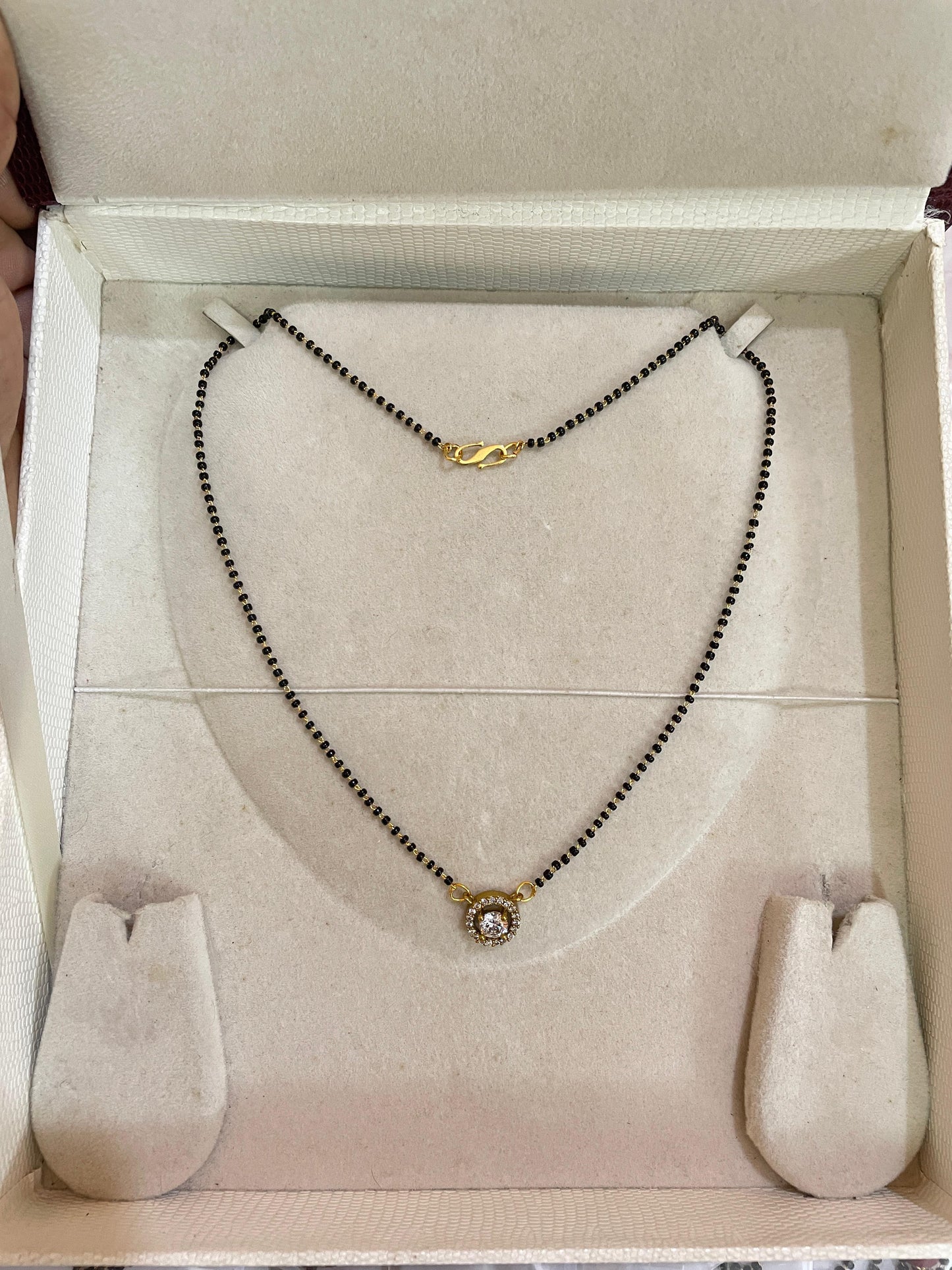 Diamond replica mangalsutra design premium quality