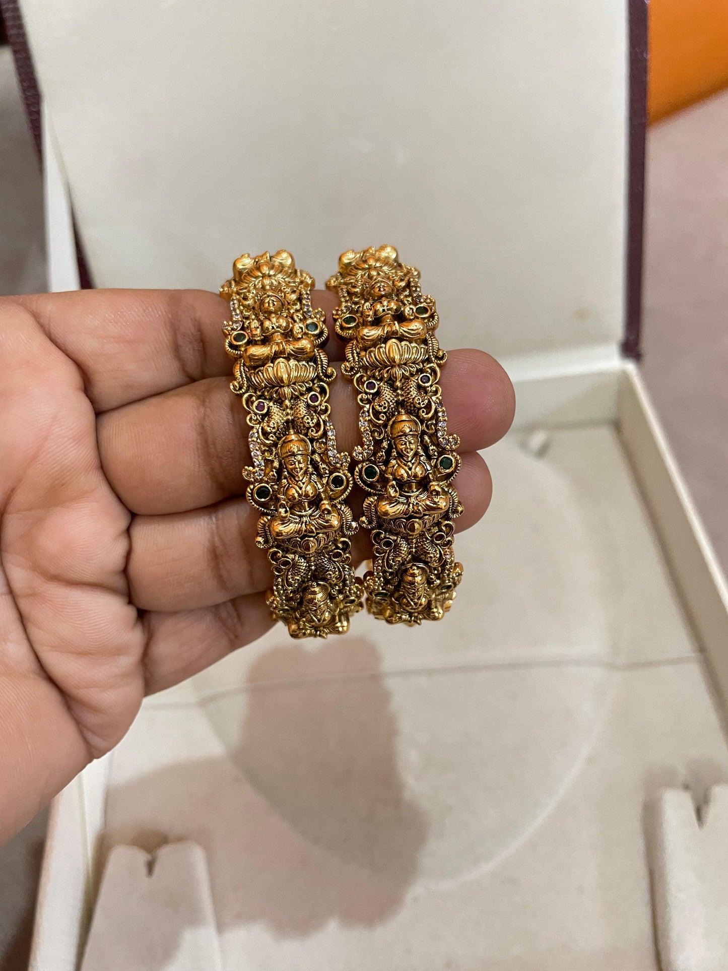 Antique lakshmi bangles pair