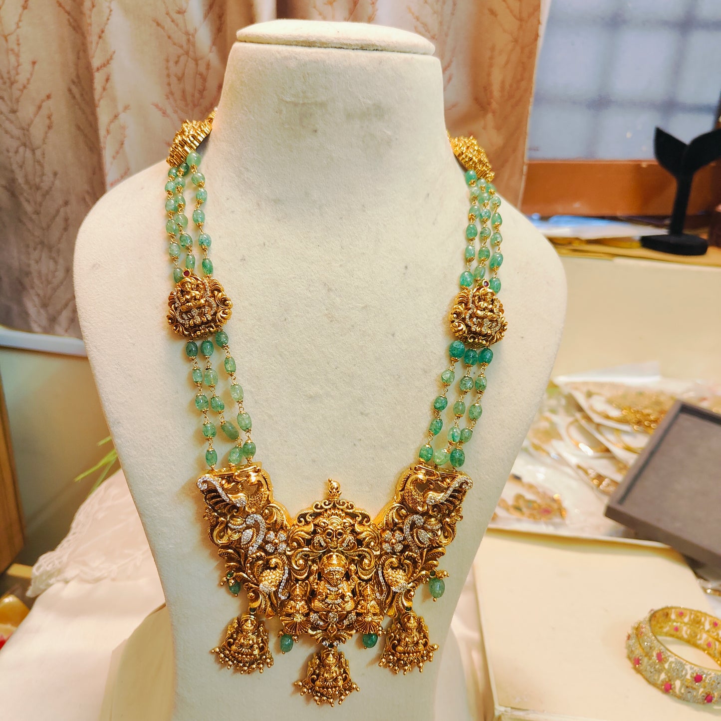 Traditional temple lakshmi haram