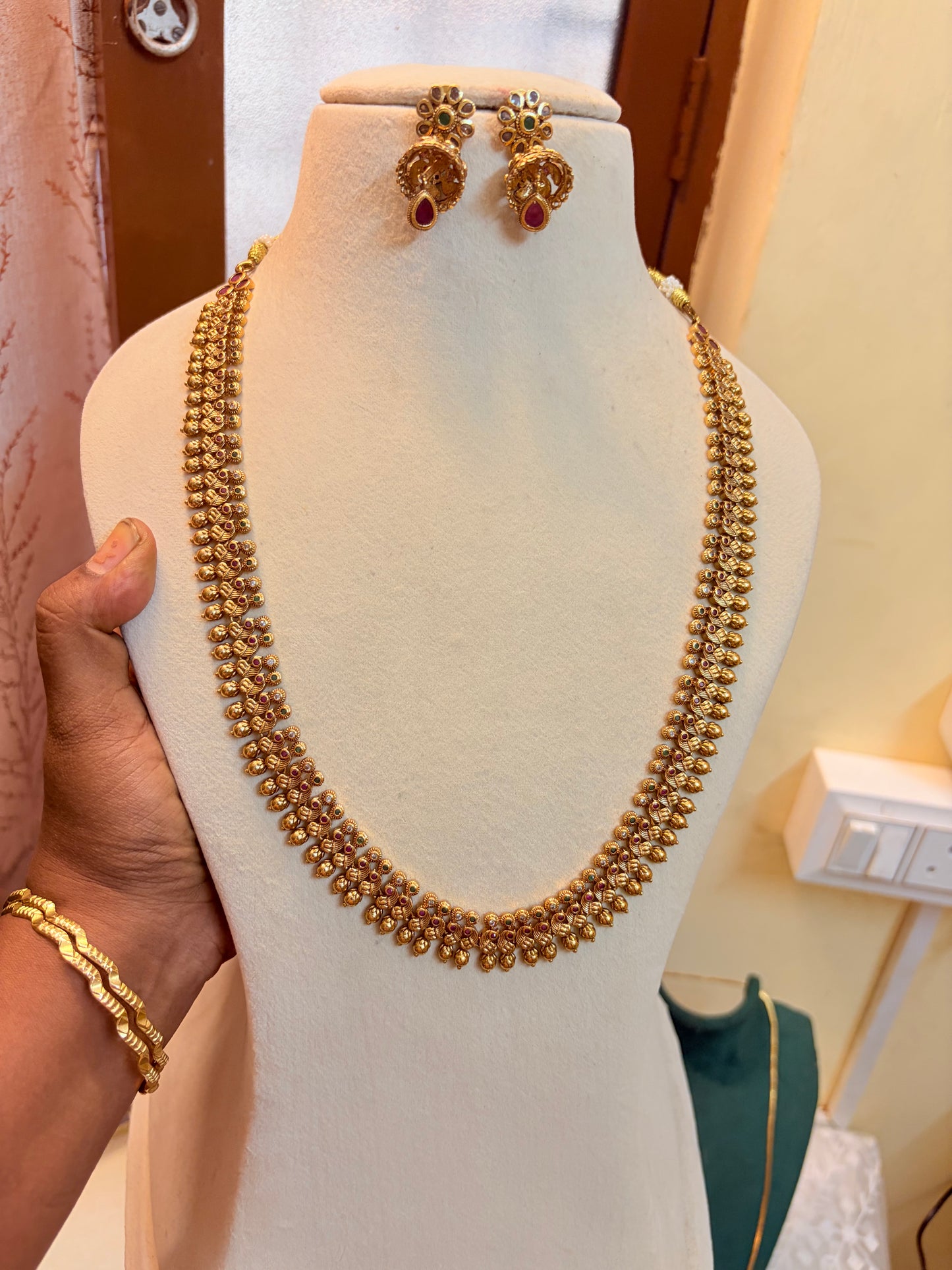 Traditional Gold antique finish haram