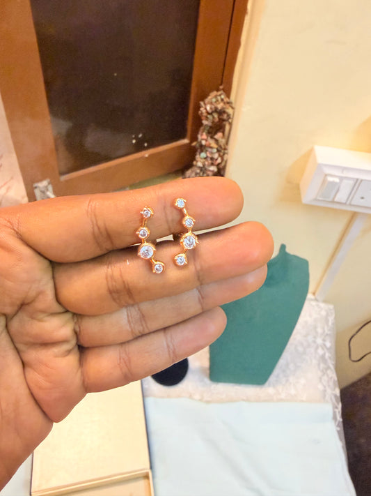 Panchaloham earcuff daily wear screw back stud
