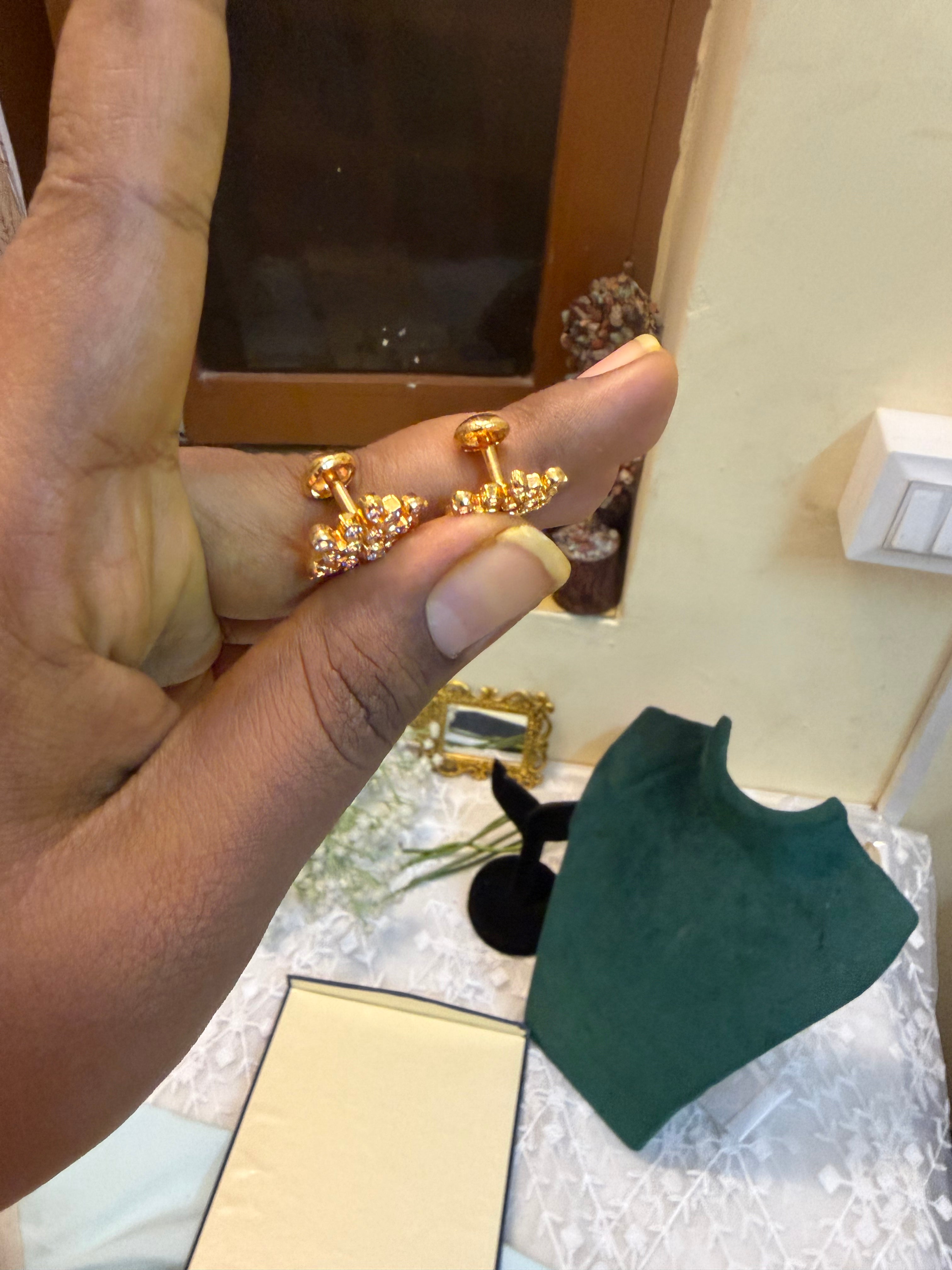 Panchaloham daily wear screw back stud