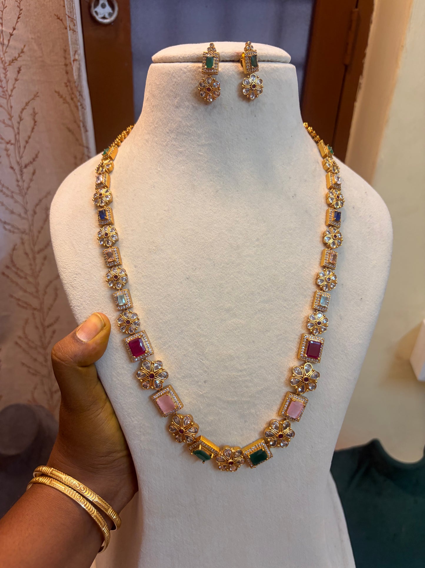 AD stones jadau haram premium quality