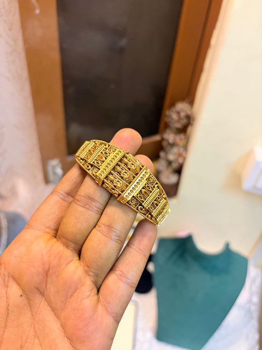 Gold antique finish kada premium quality