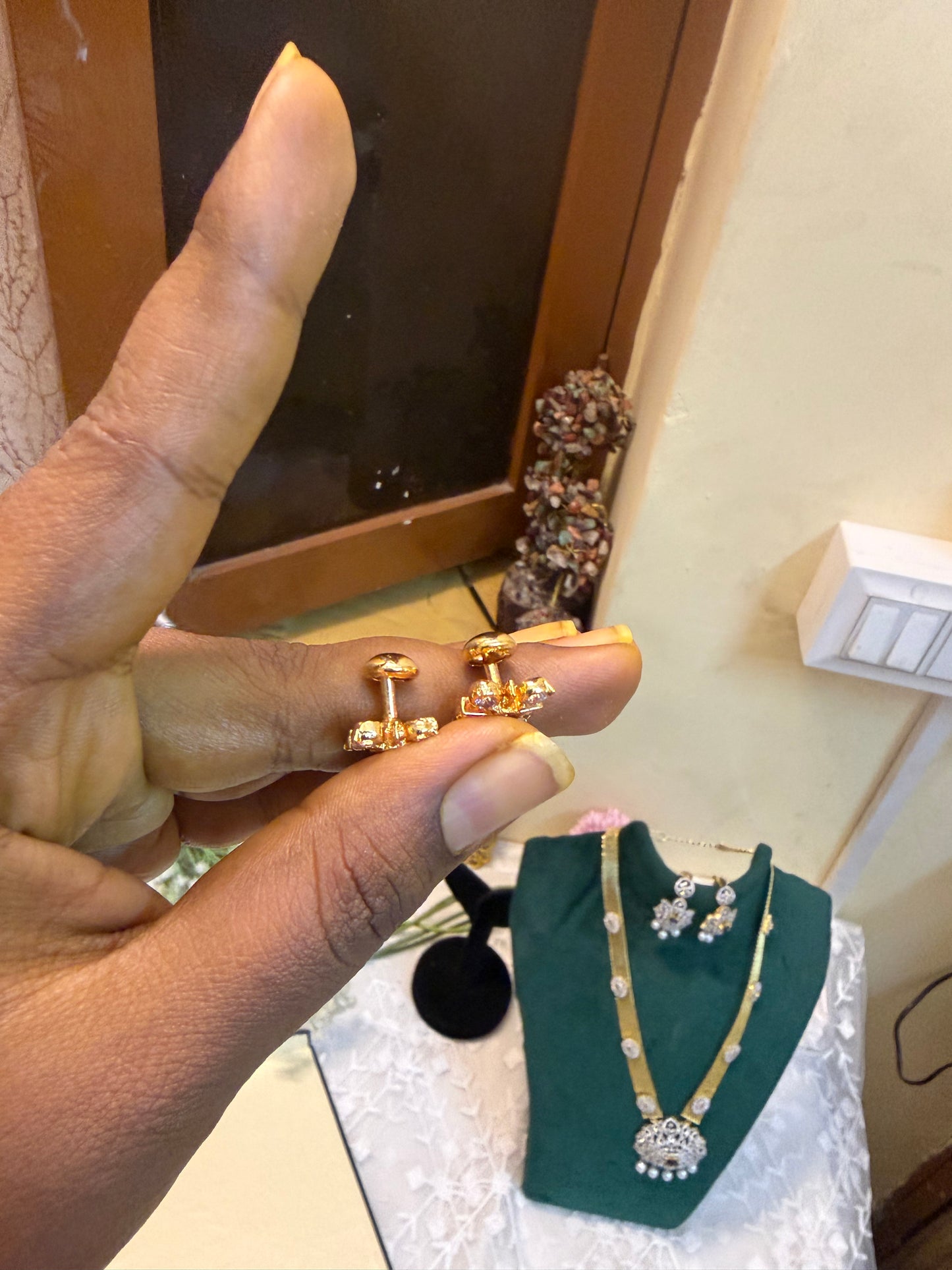 Panchaloham daily wear screw back stud