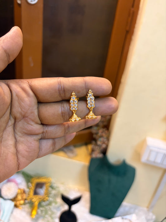 Impon screw back Jhumka