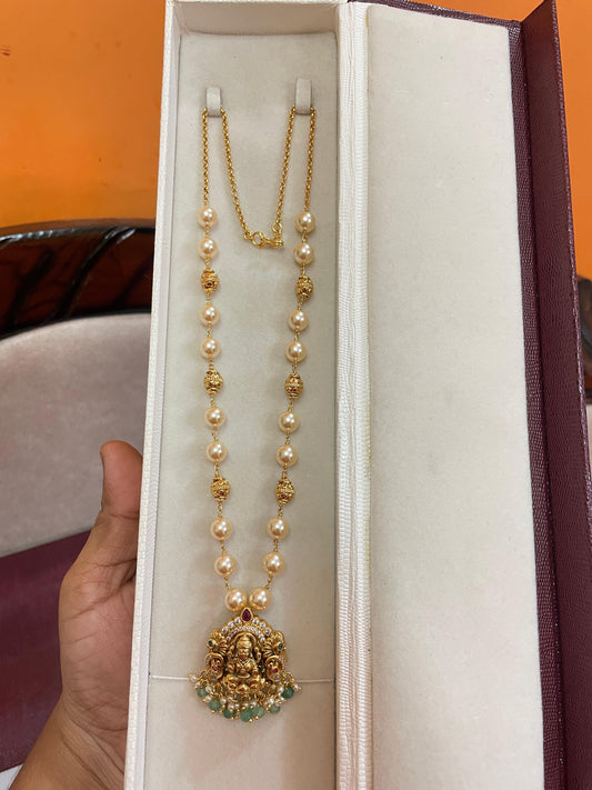 Lakshmi pearl chain