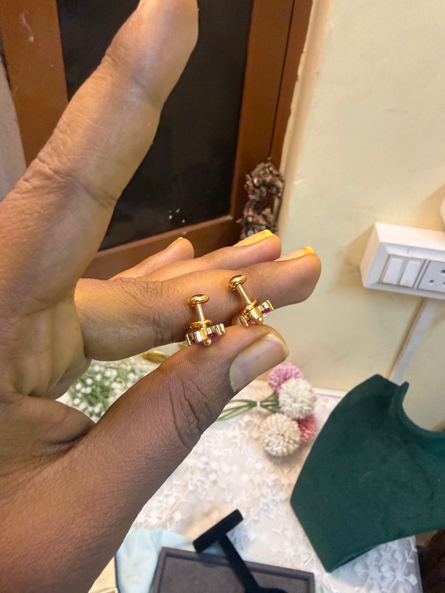 Panchaloham daily wear screw back stud