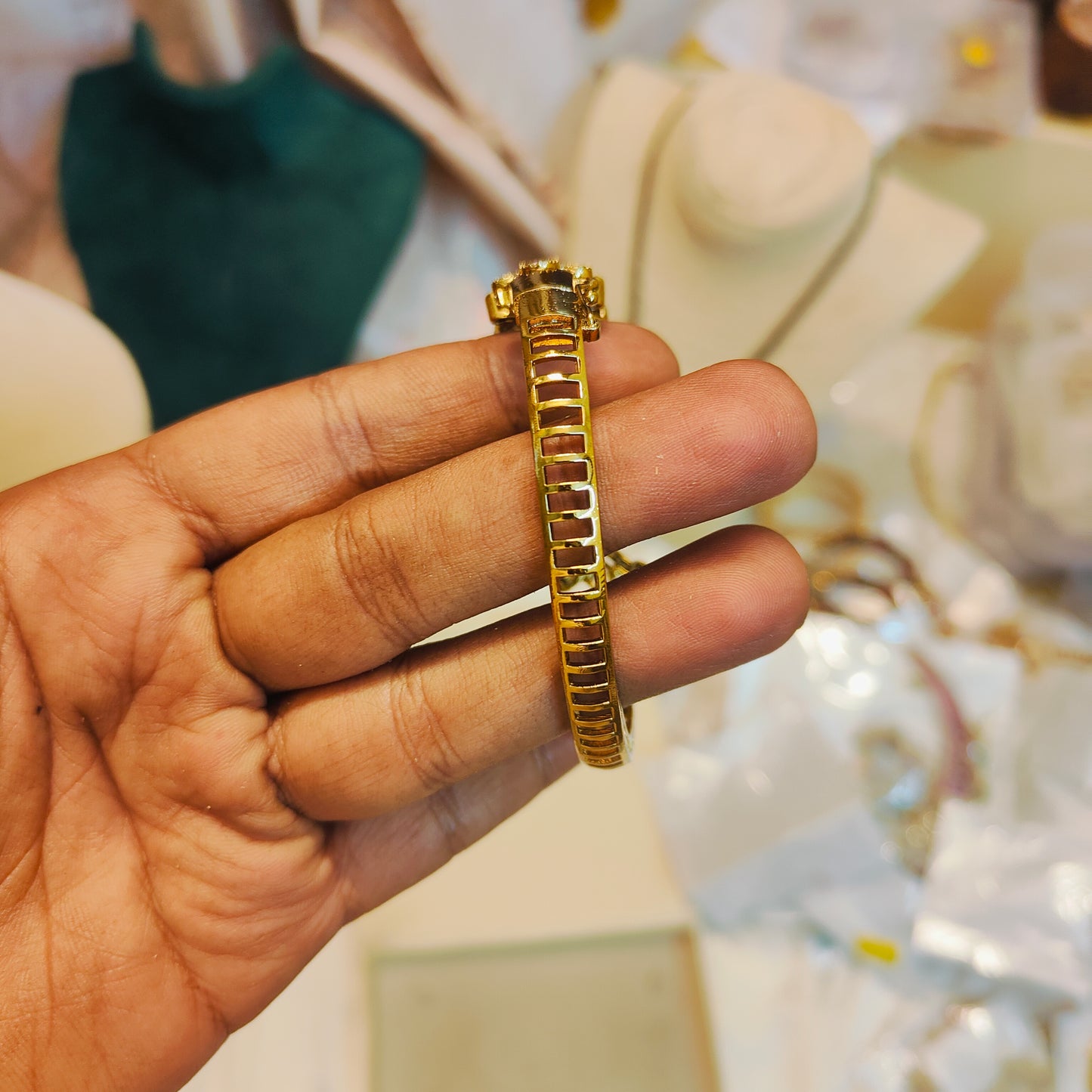 Navaratna Moissanite bracelet premium quality