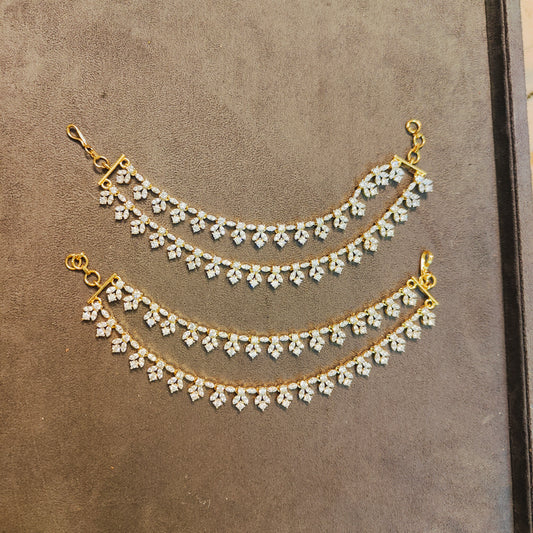 Gj polish diamond replica earchain