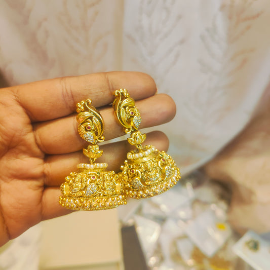 Mayura nakshi earrings