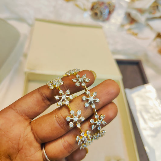 Flower Gj polish bangles premium quality