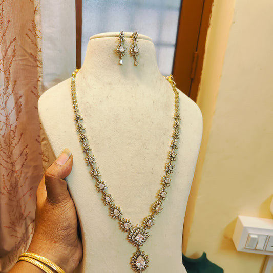 Cz gold plated diamond replica haram