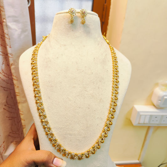 Delicate floral cz haram
