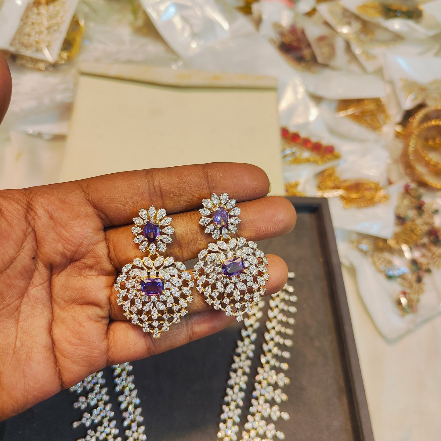 Royal violet Gj polish haram