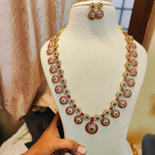 Heritage South Indian Kemp stones haram