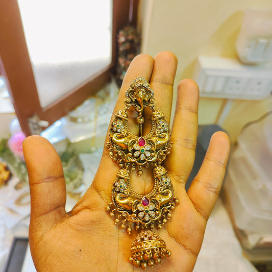 Antique Ganesha Temple Haur Accessory