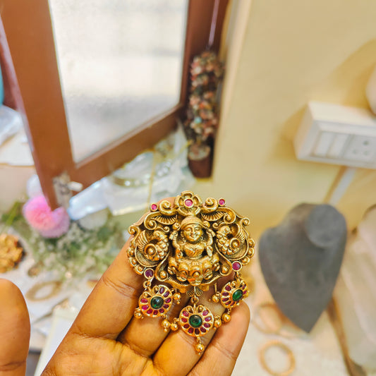 Antique Temple Lakshmi Hair accessories