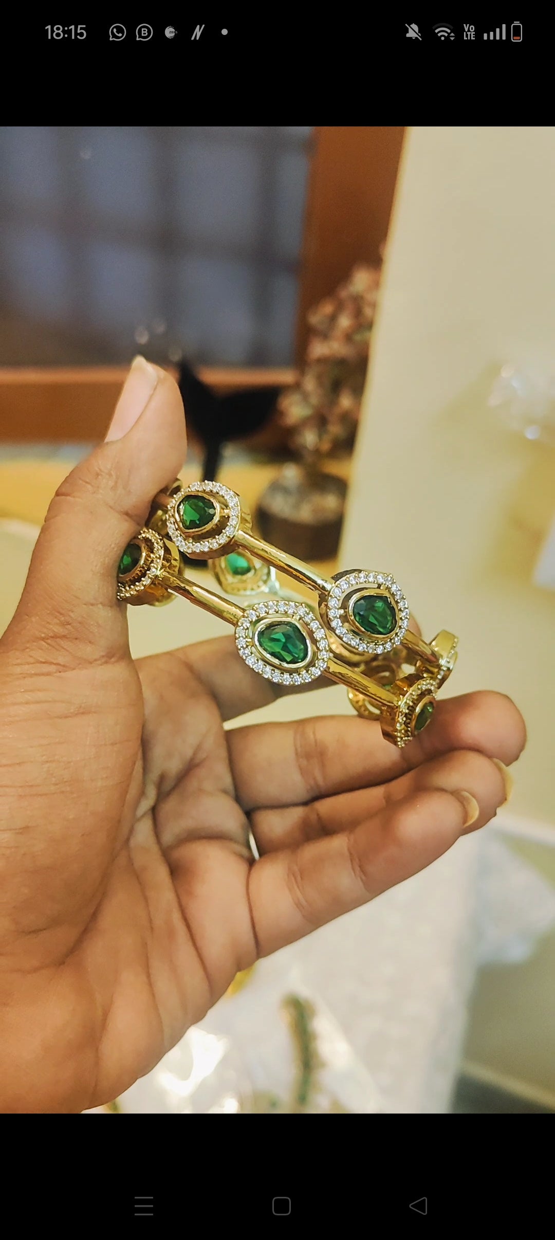 Jadau kundan bangle