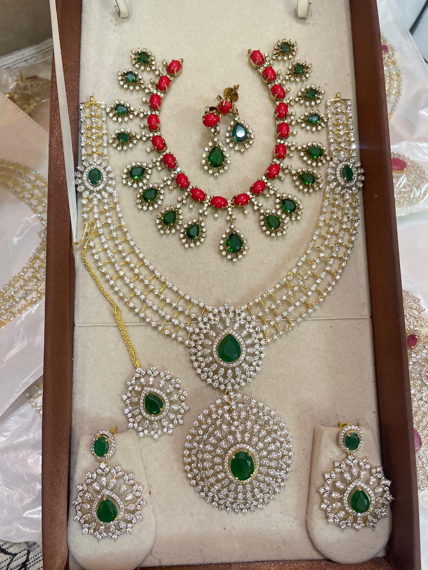 Evergreen combo set Diamond replica design premium quality