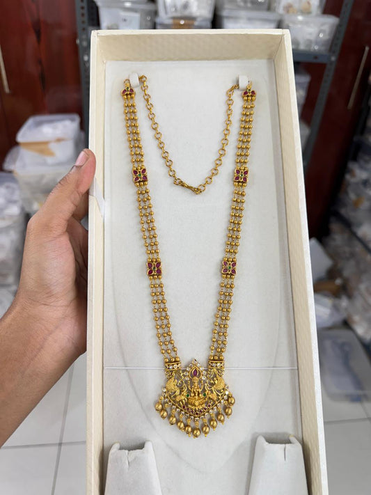 Traditional gold temple haram