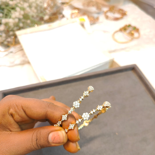 Gj Polish Diamond replica bangles